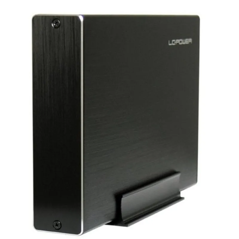 Caja PC LC-Power LC-35U3-Becrux 3.5 Pollici Alluminio Nero USB 3.2 Gen 1 - immagine 1