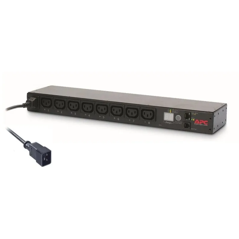 Multipresa APC AP7921B 8 prese regolate e commutate 1U orizzontale/verticale - immagine 1