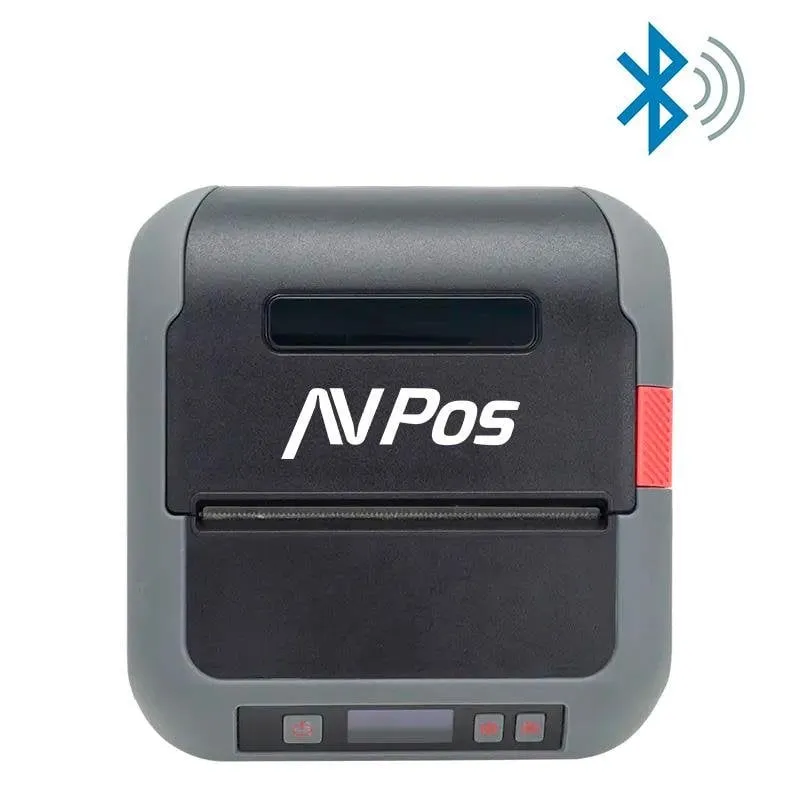 Stampante termica portatile Bluetooth AVPos MLP900B con schermo OLED e batteria 2500mAh - immagine 1