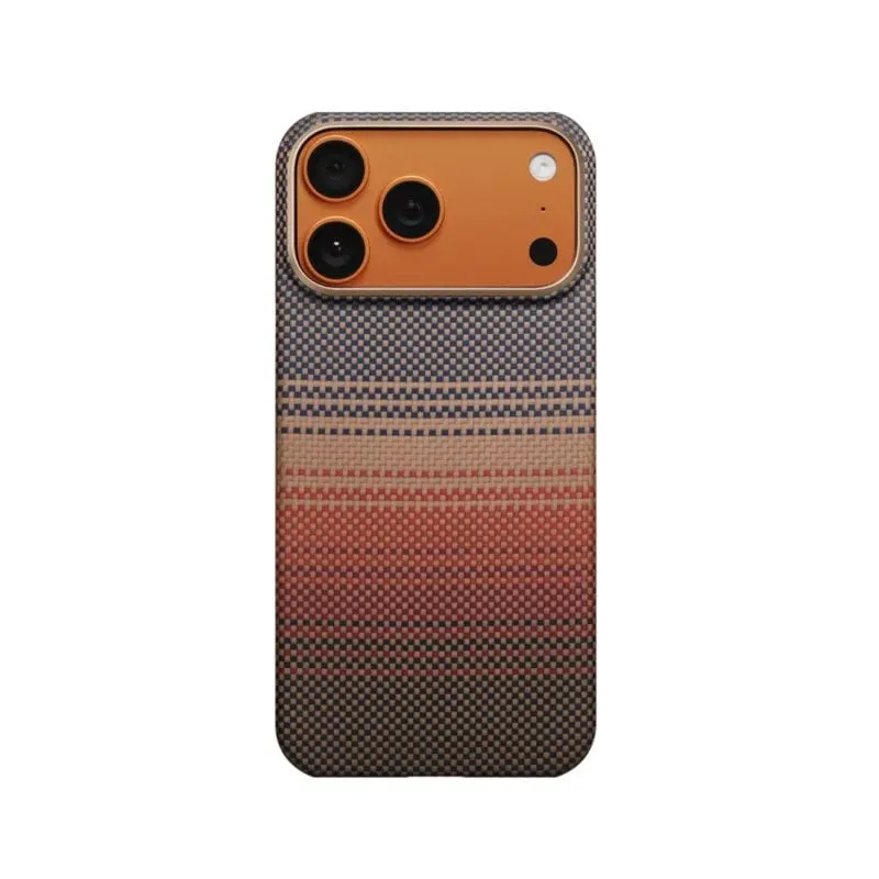 Funda per smartphone Pitaka UltraGuard Fibra di Aramide Sunset Resistente per iPhone 17 Pro Max - immagine 1