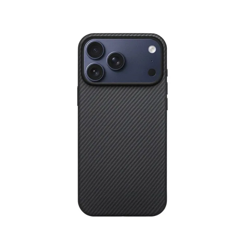 Funda per smartphone Pitaka UltraGuard Aramide Nero/Grigio Resistente per iPhone 17 Pro Max - immagine 1