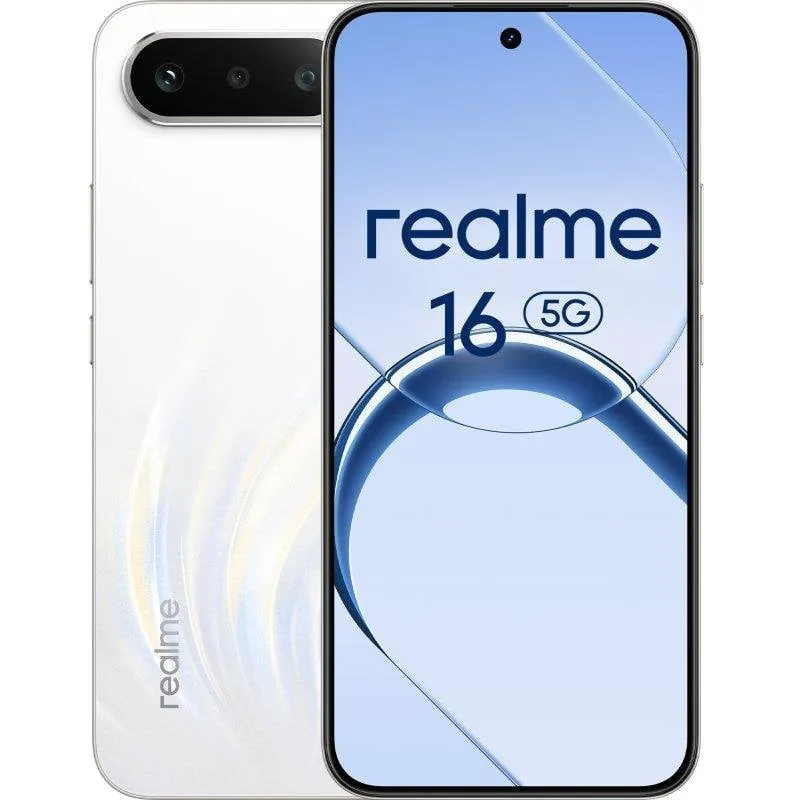 Realme 16 5G 8GB 256GB 6.57" Bianco - immagine 1