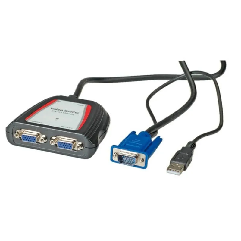 Divisore Video Value VGA 2 Uscite 250 MHz 0,65 m 1920 x 1440 - immagine 1
