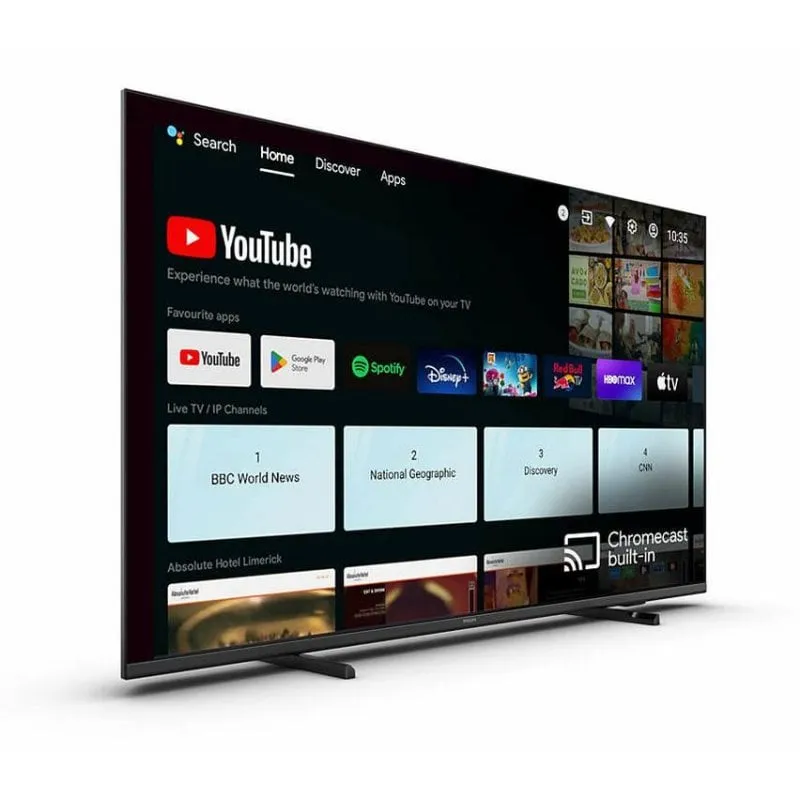 TV Philips LED 55HFL4518U12 55" 4K UltraHD 60Hz Smart TV Android TV HDR10 Pro Hotel - immagine 1