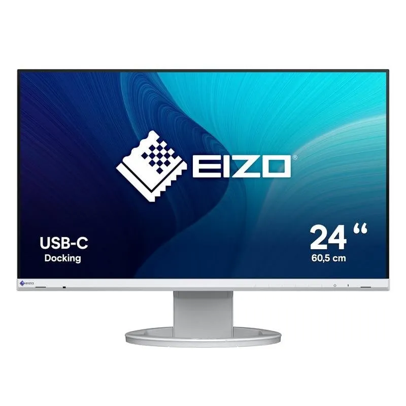 Monitor PC Eizo FlexScan EV2480-WT 23,8" FullHD 60Hz IPS USB-C Altezza Regolabile - immagine 1