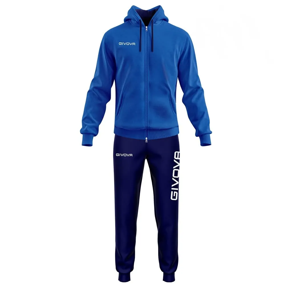 GIVOVA LF21, Tuta Unisex – Adulto, Azzurro/Blu, 3XL - immagine 1