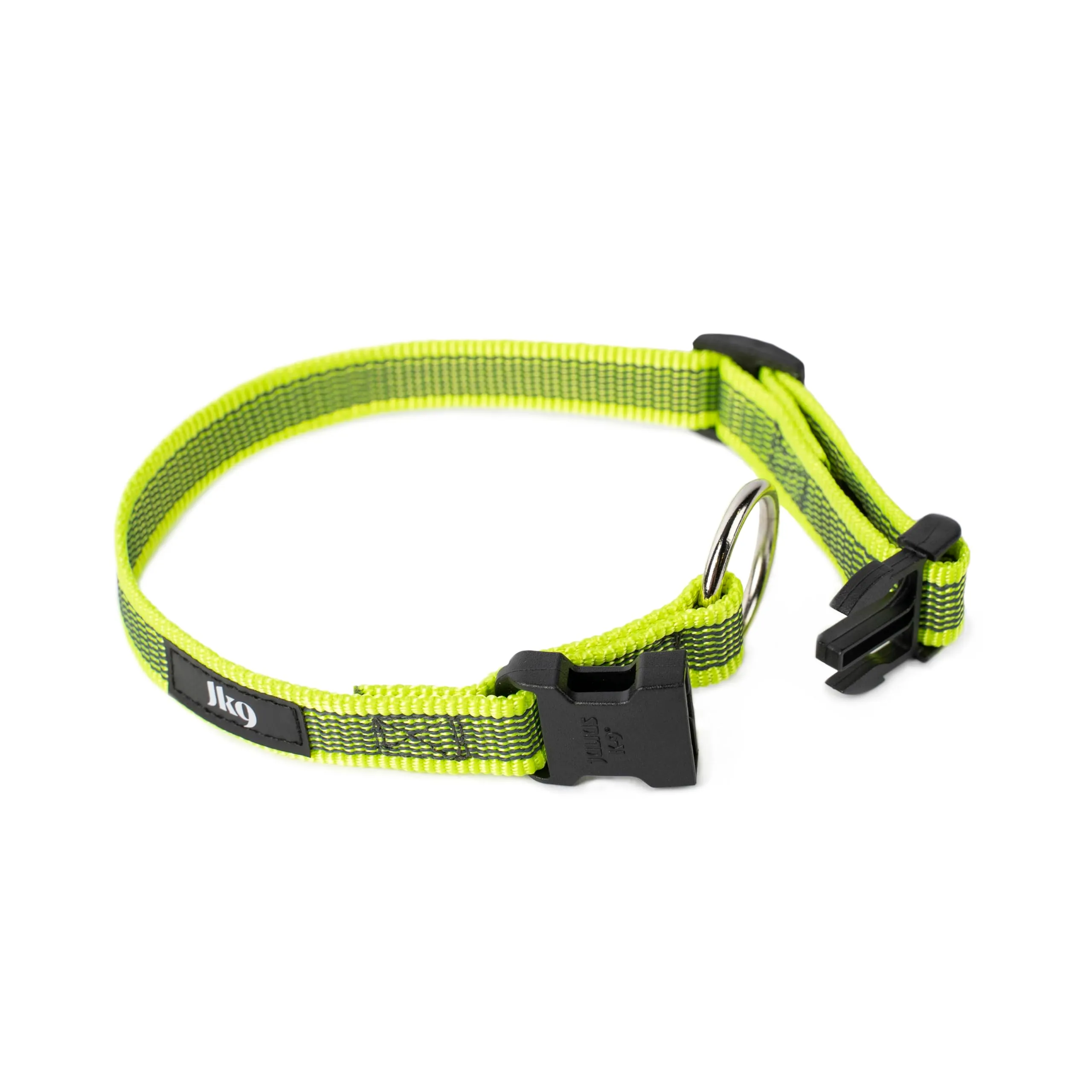 Julius-K9 Collare Color & Gray, 20 mm (27-42 cm), Neon-Grigio - immagine 2