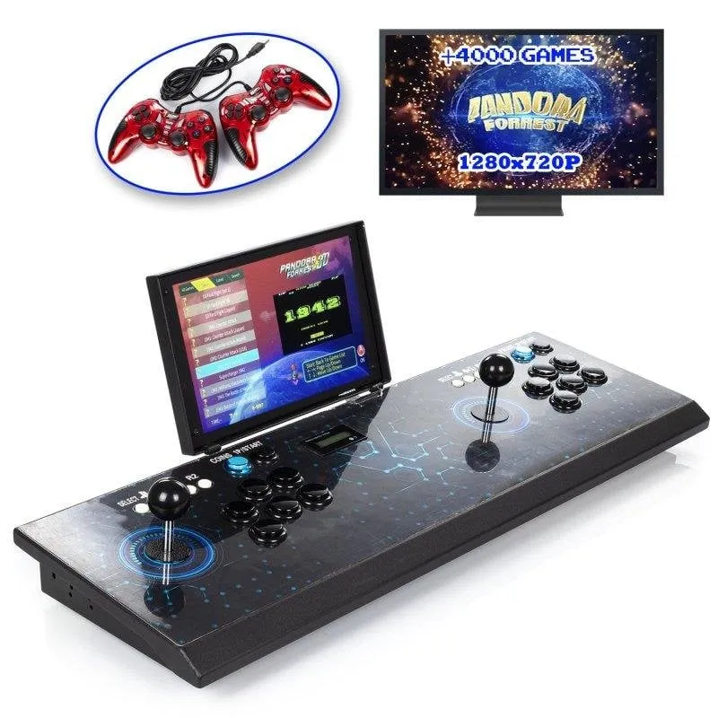 Dam Electronics Pandora Box Forrest Retro Quad Core 8GB Schermo 10" Nero - immagine 1