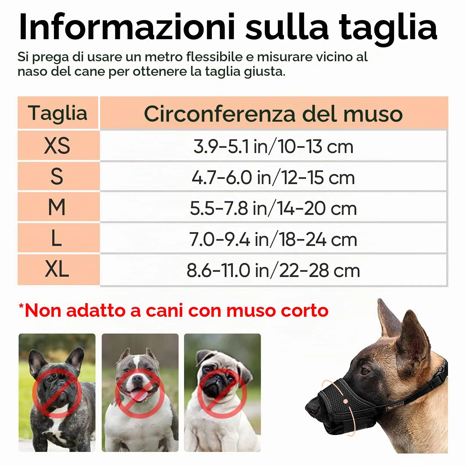 HEELE Museruola Cane Antiabbaio in Morbida Rete Traspirante con Anello Regolabile per Cani di Taglia Piccola, Media e Grande, Antimorso Anti-Masticare Animali Museruola, Rosa, M - immagine 2