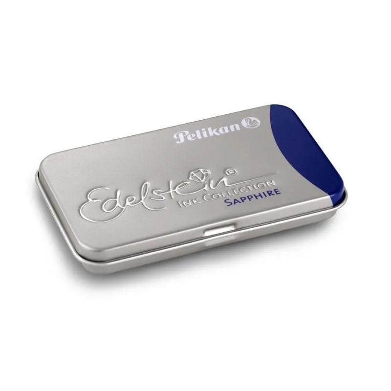 Penna stilografica Pelikan 339630 Blu Argento 6 pezzi - immagine 1