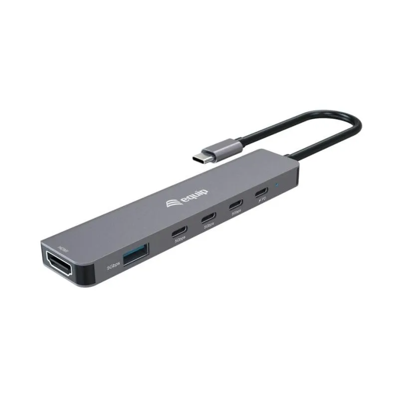 Replicatore di Porte Equip 133500 USB 3.2 Type-C 100W 4K Ultra HD - immagine 1