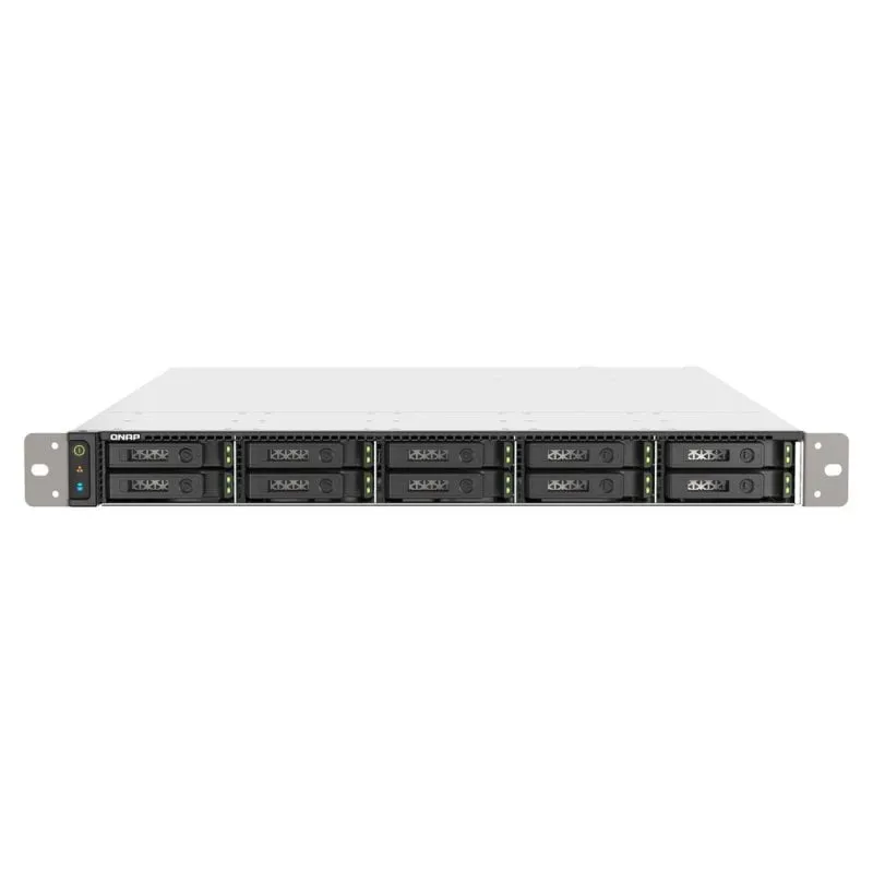 Server NAS rack 1U QNAP SSD U.2 NVMe PCIe Gen4 AMD EPYC 64GB QuTS hero - immagine 1