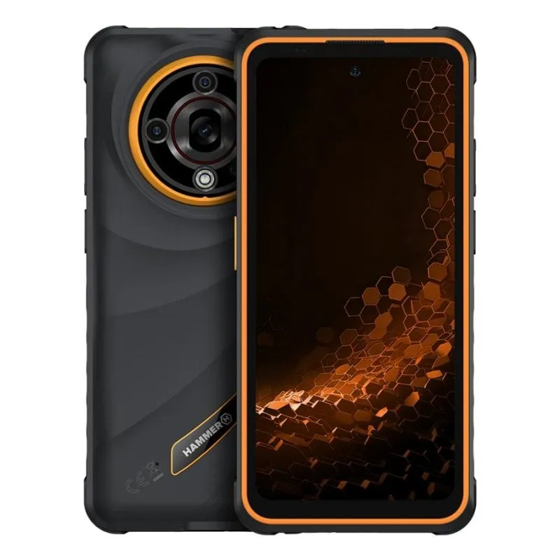 Hammer IRON 6 5G 8GB 256GB 6.56" Nero Arancione - immagine 1