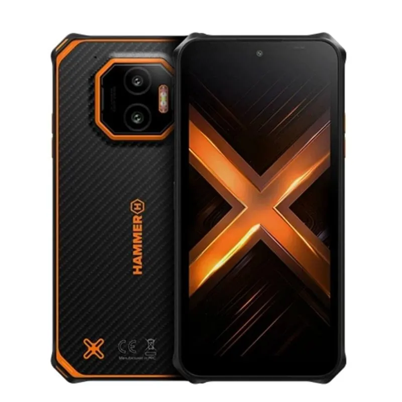 Hammer Energy X2 5G 8GB 256GB 6.1" Nero Arancione - immagine 1
