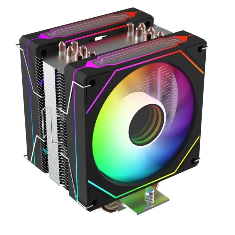 Raffreddamento Aria ProGaming Socket LGA 1700 120mm TwinStorm X6 ARGB PWM - immagine 1