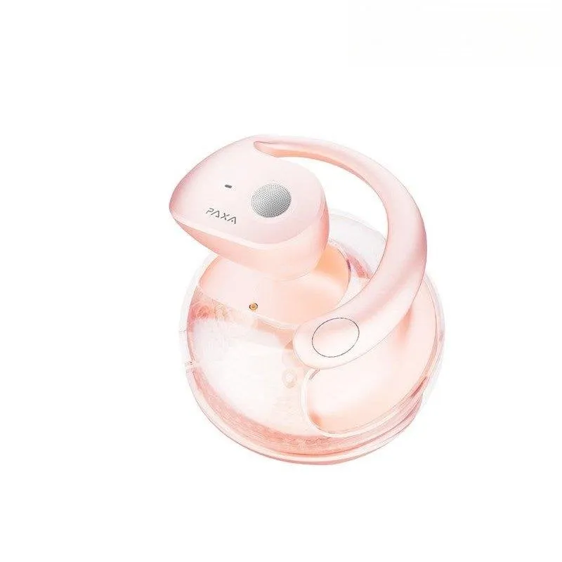 Cuffie Bluetooth Paxa Circumaurali Aperte Sicure Design Aperto Rosa - immagine 1