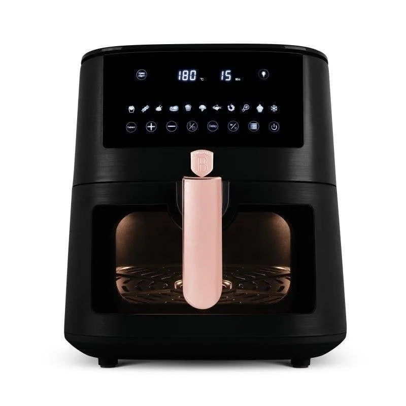 Friggitrice ad Aria Berlinger Haus Black Rose Finestra 8 L 1650 W Touch - immagine 1