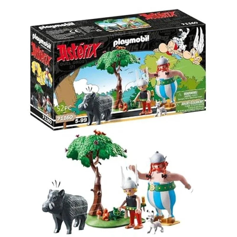 Gioco Playmobil 71160 Astérix La Caccia del Cinghiale con Albero Rotante - immagine 1