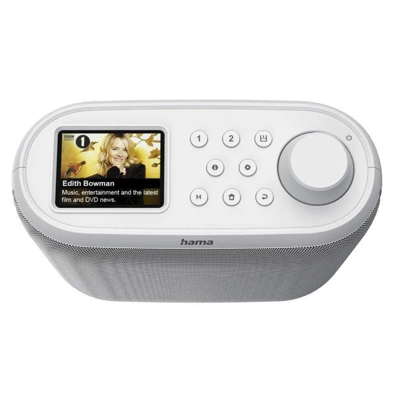 Radio Hama DIR400 DAB+/Internet Bluetooth® Bianca - immagine 1