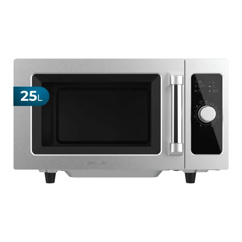 Microonde FlatPro 2500 25 Litri 1000W Controllo Meccanico Senza Piatto - immagine 1