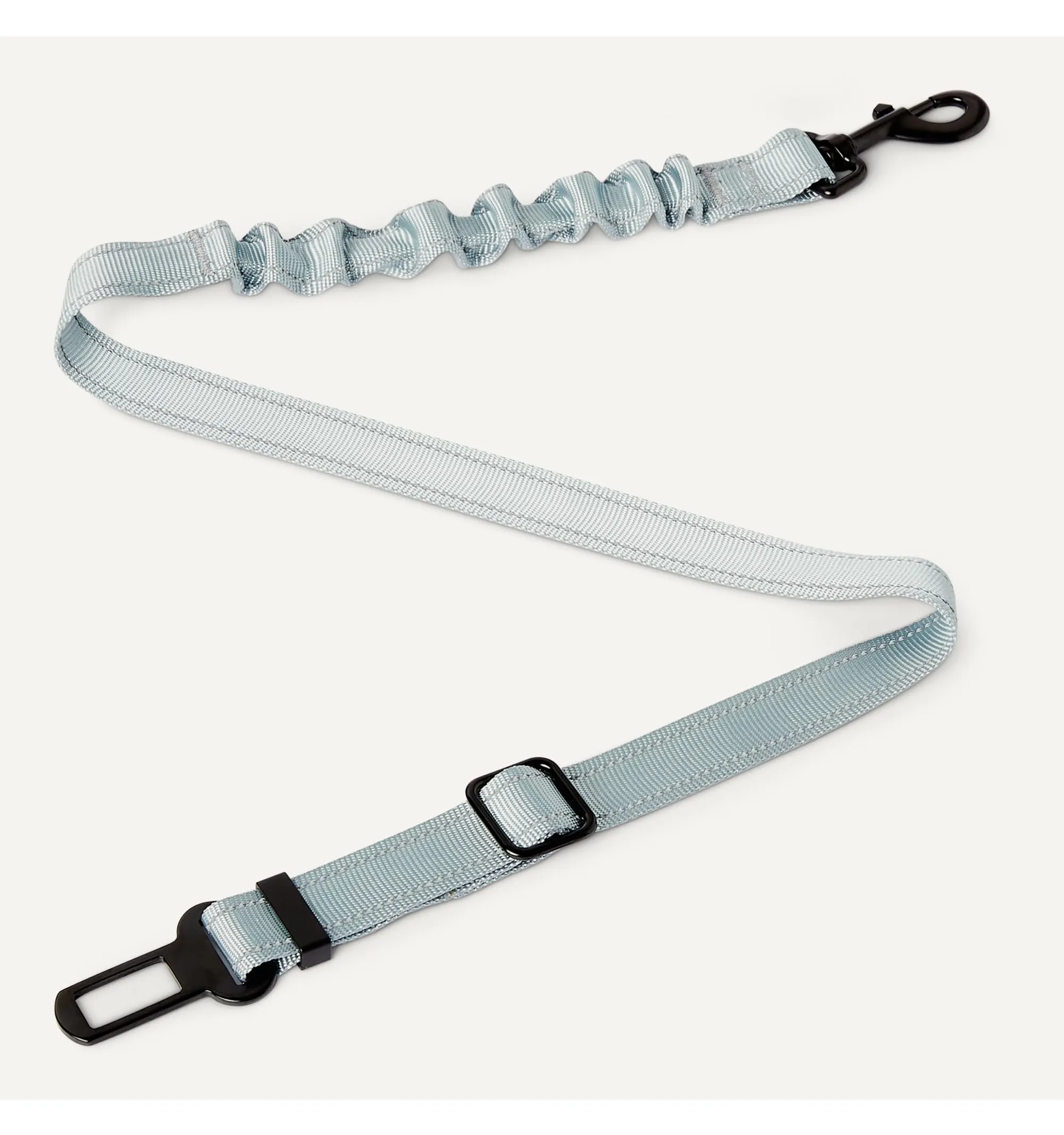 Amazon Basics - Cintura di Sicurezza per Cani, Imbracatura Regolabile per Auto, Cintura Regolabile: 67cm, Ciotola da Viaggio Pieghevole: 13,0cm x 5,5cm/1,5cm, Nero/Blu/Arancione - immagine 3