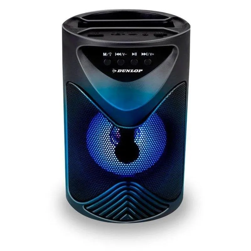 Altoparlanti Dunlop Portatili Bluetooth 10W con Luci LED Multicolori - immagine 1