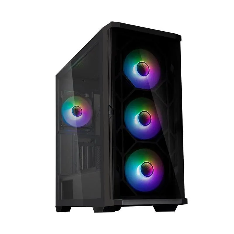 Case Zalman Z10 DUO Nero ATX Vetro Temprato - immagine 1