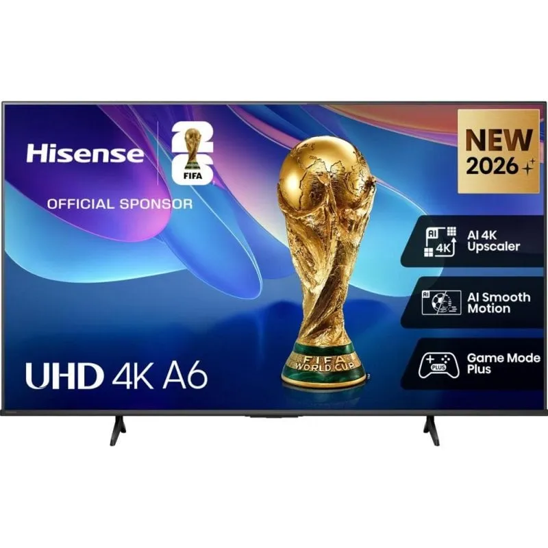 TV Hisense QLED 43A6S 43" 4K UltraHD 60Hz Smart TV VIDAA HDR10 Dolby Vision - immagine 1