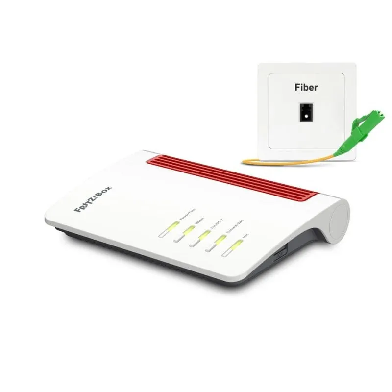 Router Fritz FRITZ!Box 5530 Fiber XGS-PON WiFi 6 2,4 Gbps Doppia Banda Bianco - immagine 1