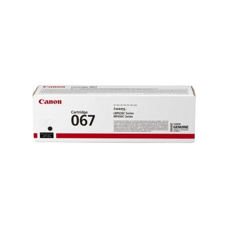 Cartuccia di Toner Canon 067 Nero 1350 Pagine Originale - immagine 1