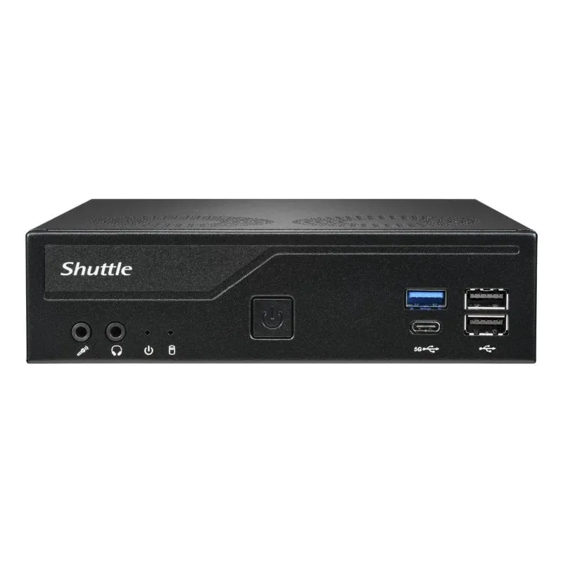 Barebone Shuttle DH610V2 Intel H610 LGA 1700 DDR5 120W HDMI DisplayPort COM - immagine 1