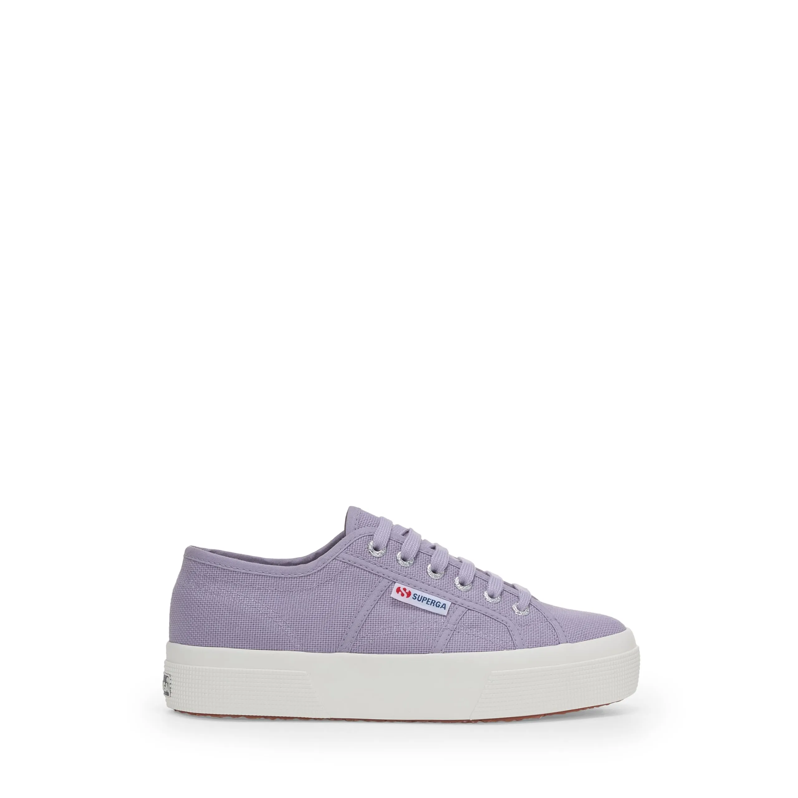 SUPERGA - Sneakers, Uomo Donna, Viola, Cotone, Casual, 2740 Platform, Taglia: 40 - immagine 1