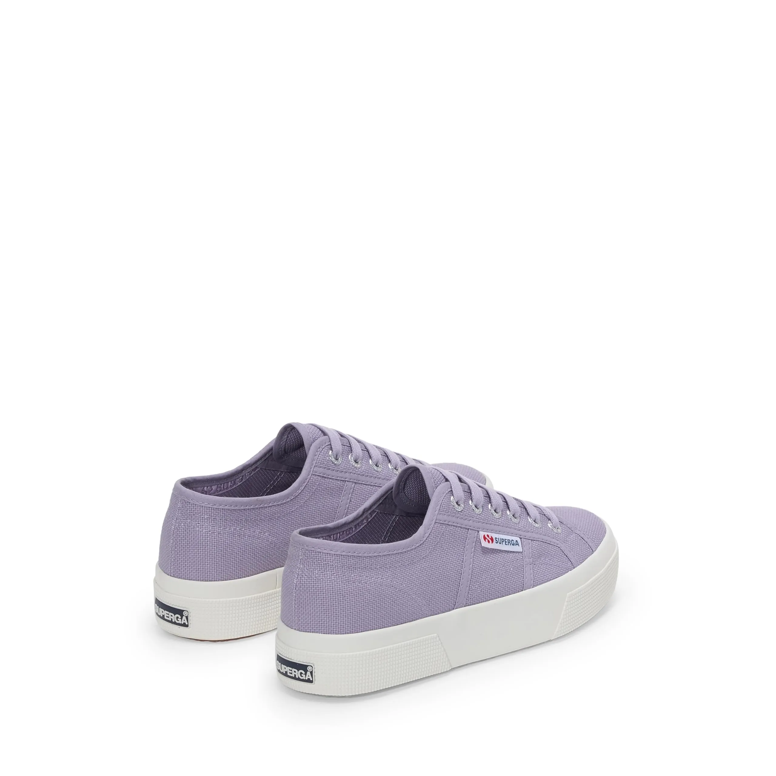 SUPERGA - Sneakers, Uomo Donna, Viola, Cotone, Casual, 2740 Platform, Taglia: 40 - immagine 3