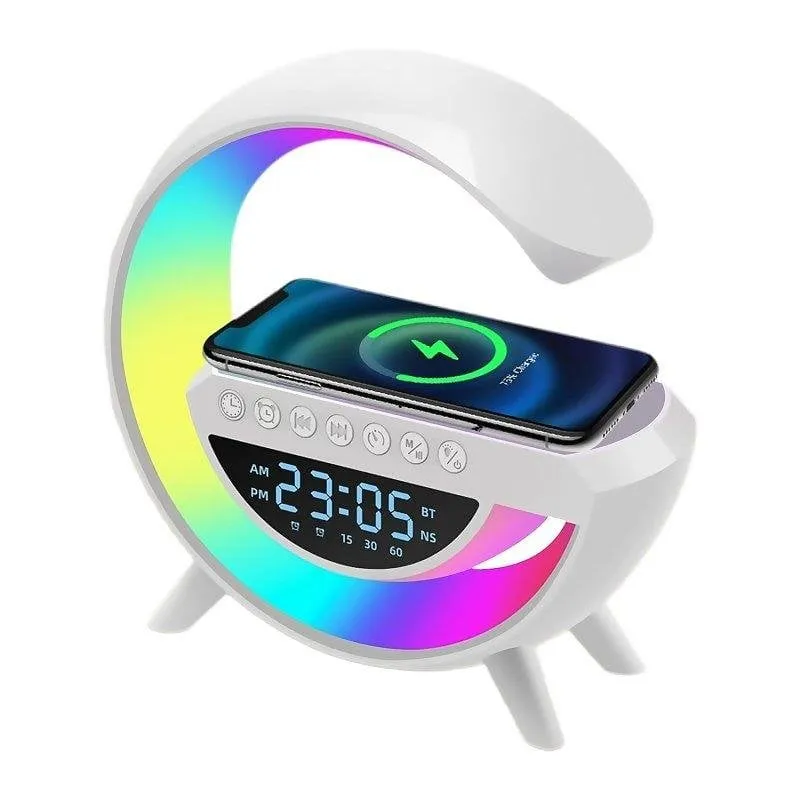 Altoparlanti Dam Electronics Bluetooth 5.2 5W con ricarica wireless 15W e LED - immagine 1