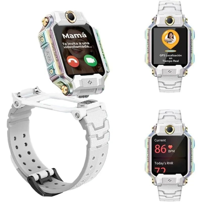 imoo 2026X10WHITE Bluetooth 44mm Digitale Bianco Taglia Unica Resistente Acqua - immagine 1