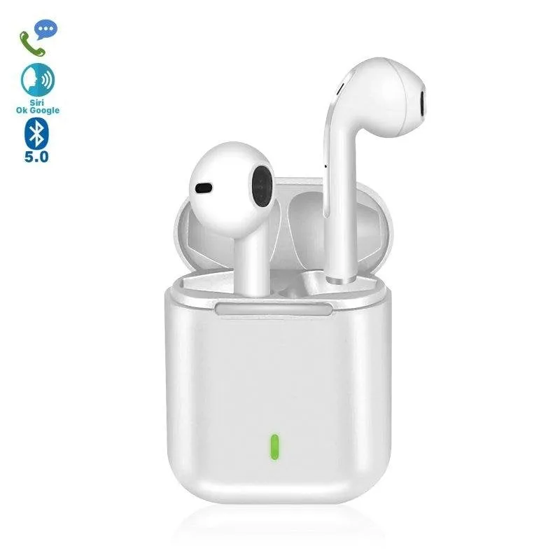 Auricolari Dam Electronics J18 Bluetooth 5.0 TWS con controllo touch e base 300mAh - immagine 1