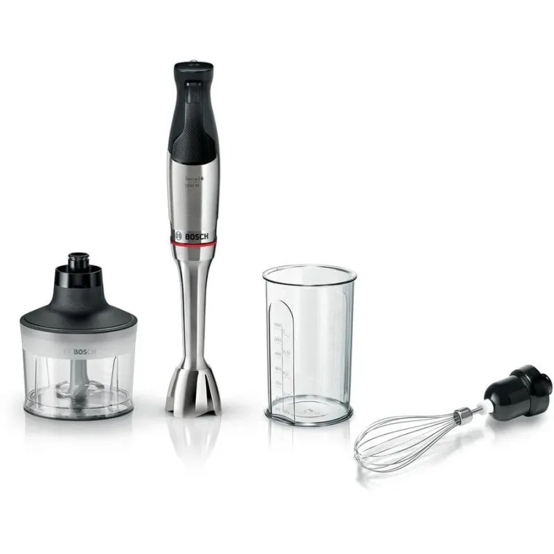 Frullatore portatile Bosch Serie 6 MSM6M831, 1,3 L, 1200 W, Acciaio inossidabile - immagine 1