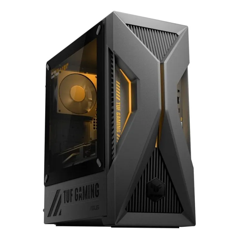 PC fisso ASUS TUF Gaming T500 AMD Ryzen 7 260 16GB 1TB SSD RTX 5060 Windows 11 WiFi6 - immagine 1
