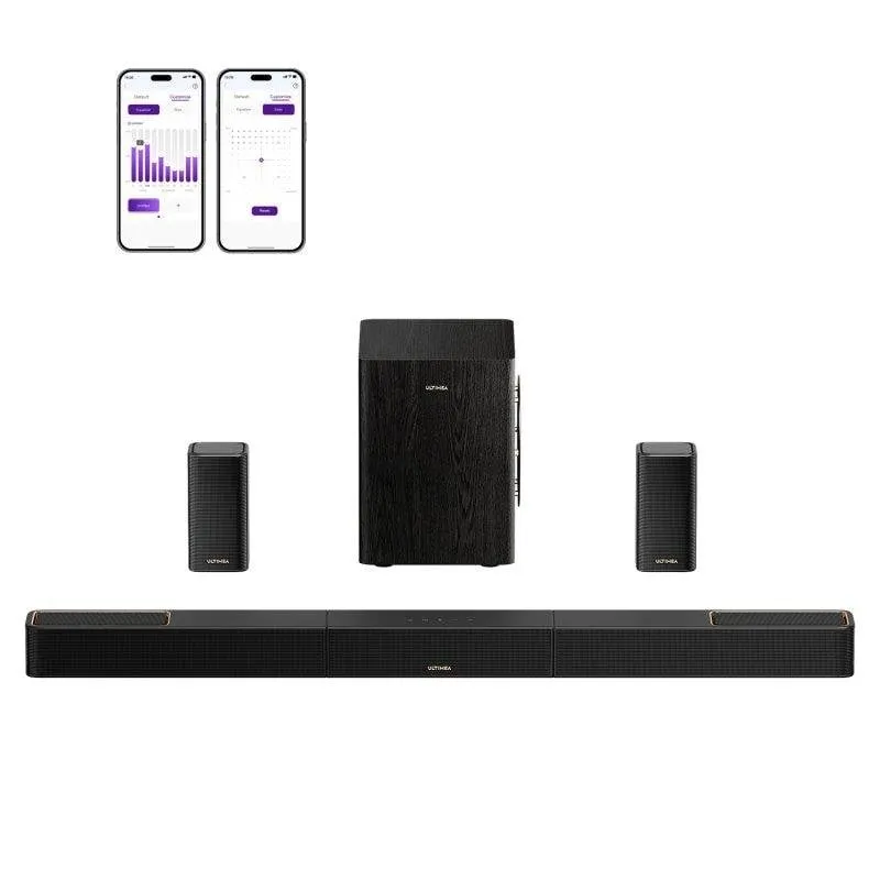 Barra Audio Ultimea 5.1.2 530W Bluetooth Subwoofer 6,5" Dolby Atmos - immagine 1
