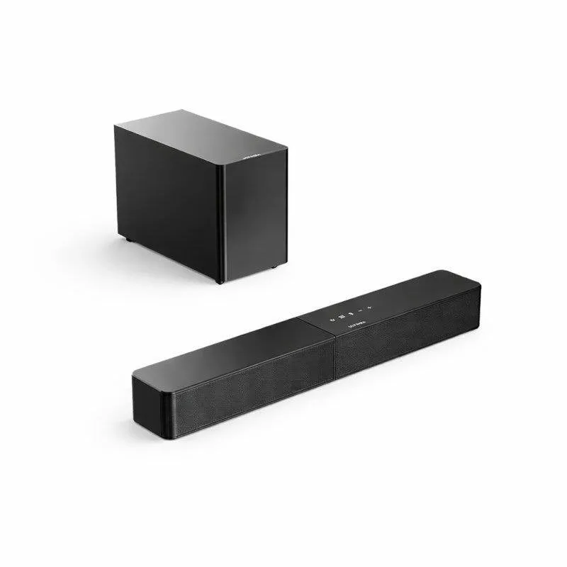 Barra Audio Ultimea Mica 2.1 160W Bluetooth HDMI ARC Ottico Subwoofer - immagine 1