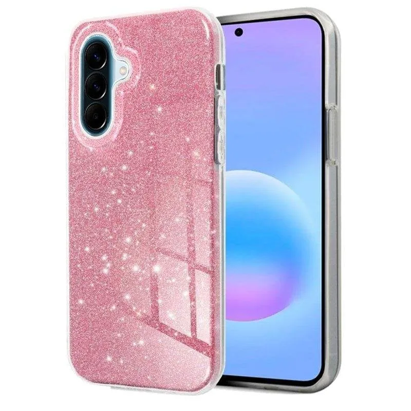 Carcasa COOL para Samsung Galaxy A57 5G Glitter Rosa - immagine 1