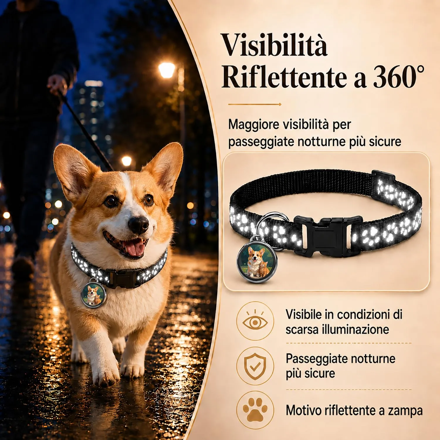 Collare GPS per Gatti,Collare GPS Gatto Nessun Abbonamento,Tracker Gatto Compatibile con iOS e Android,Localizzatori GPS Cani Posizionamento Globale Impermeabile IP67 Adatto per Gatti/Cani(Nero) - immagine 2