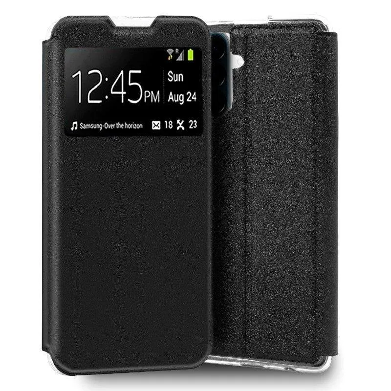 Funda COOL Flip Cover per Samsung Galaxy A57 5G Nero in Polipiel - immagine 1