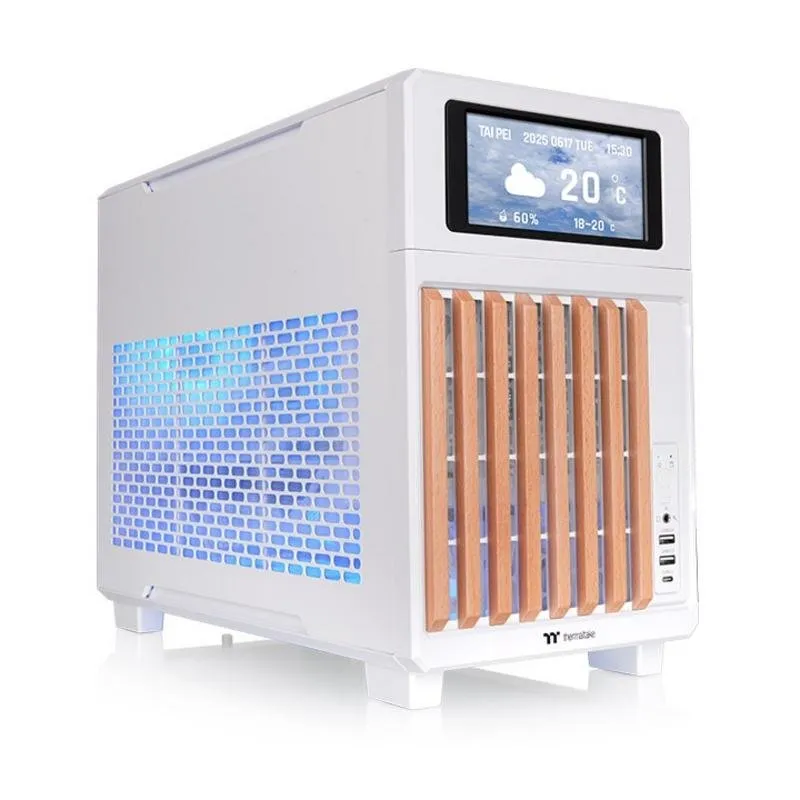 Case PC Thermaltake TR200 WS Bianca Mini-ITX/micro ATX - immagine 1