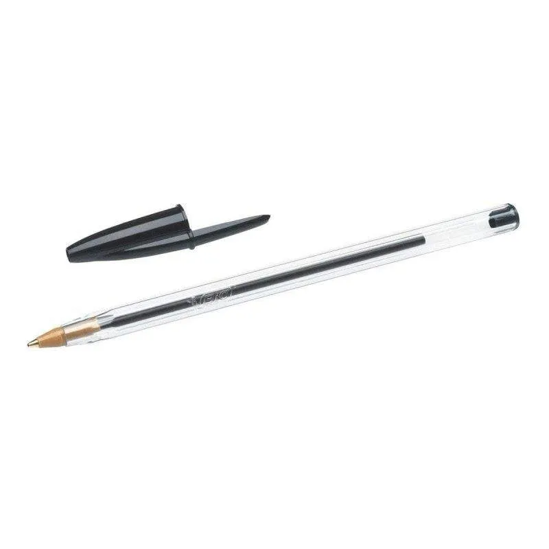 Penna BIC Cristal Original Inchiostro Nero Medio - immagine 1