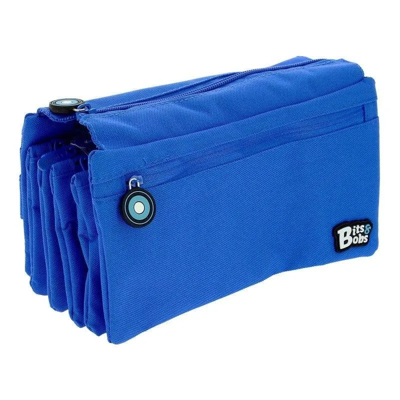 Astuccio Grafoplas Bits and Bobs Alta Capacità Blu Espandibile Poliestere - immagine 1