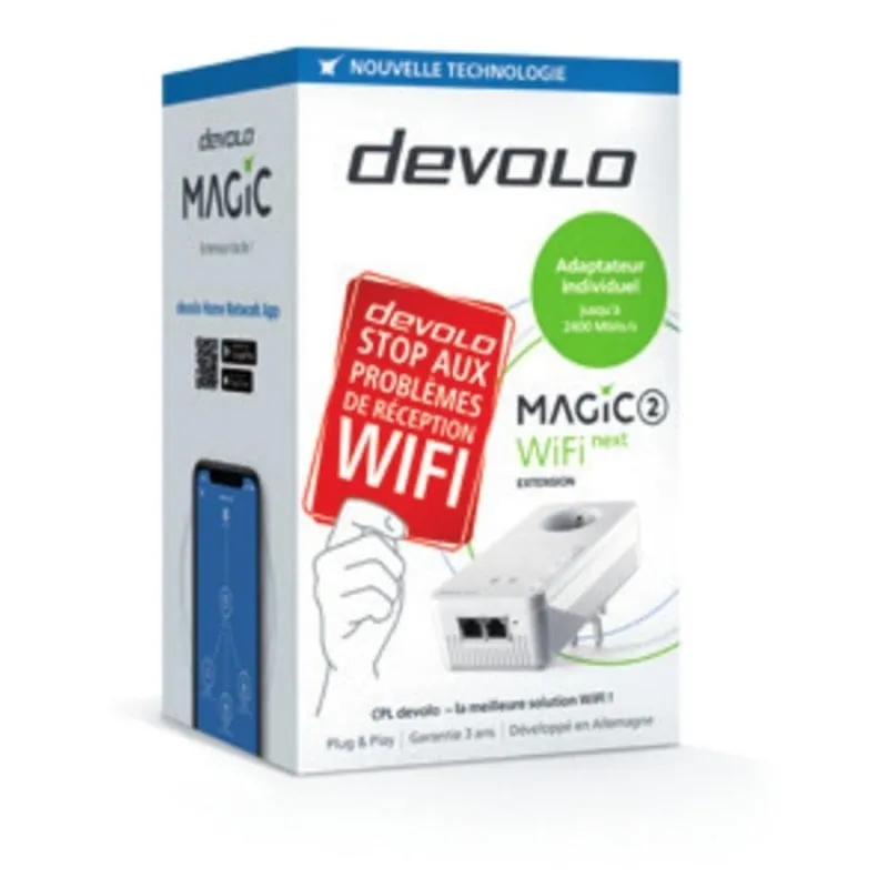 Adattatore Powerline Devolo Magic 2 WiFi Next 2400 Mbit/s - immagine 1