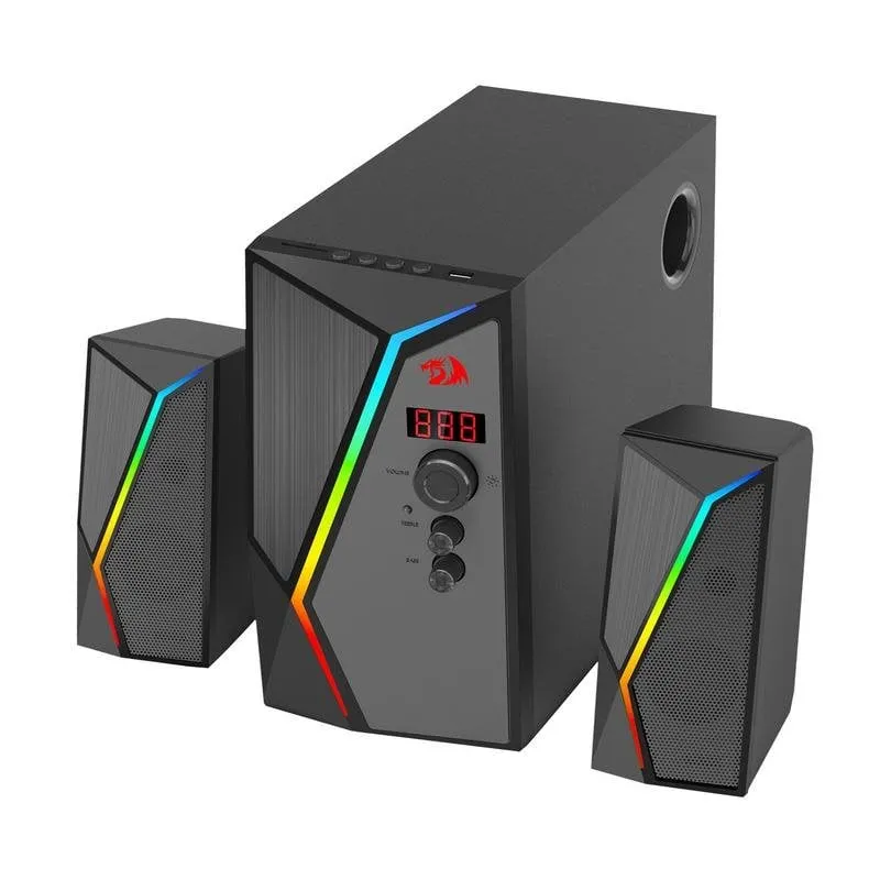 Altoparlanti Redragon ANVIL PRO 2.1 Bluetooth 25W con bassi e RGB dinamico - immagine 1
