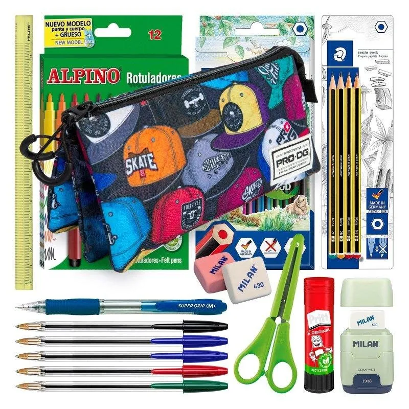 Astuccio Triplo Karactermania PRODG Caps - immagine 1