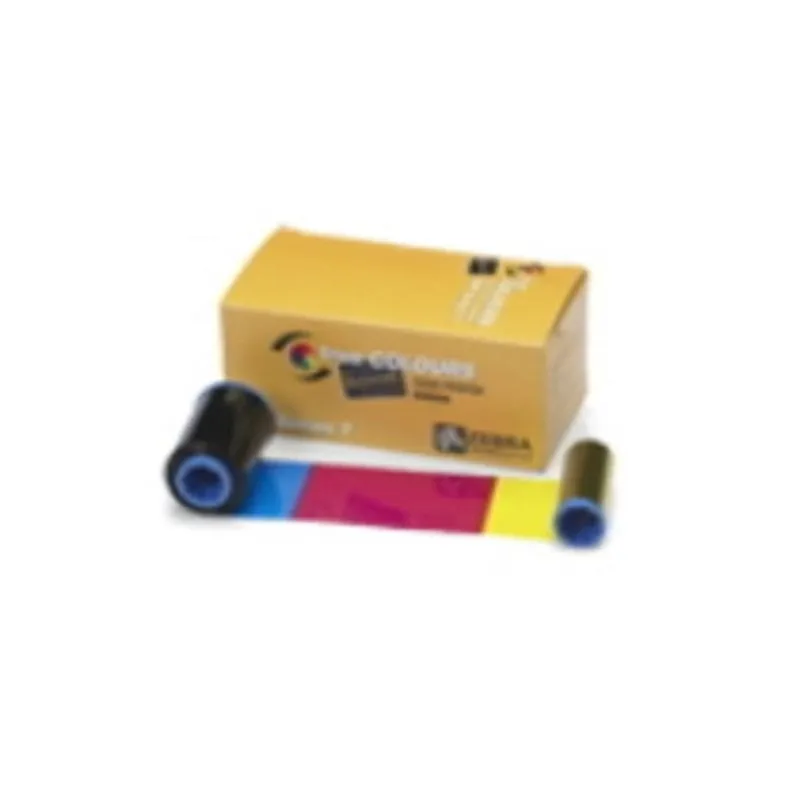 Nastro per stampante Zebra ZC300 200 pagine Trasferimento termico Nero Ciano Magenta Giallo - immagine 1